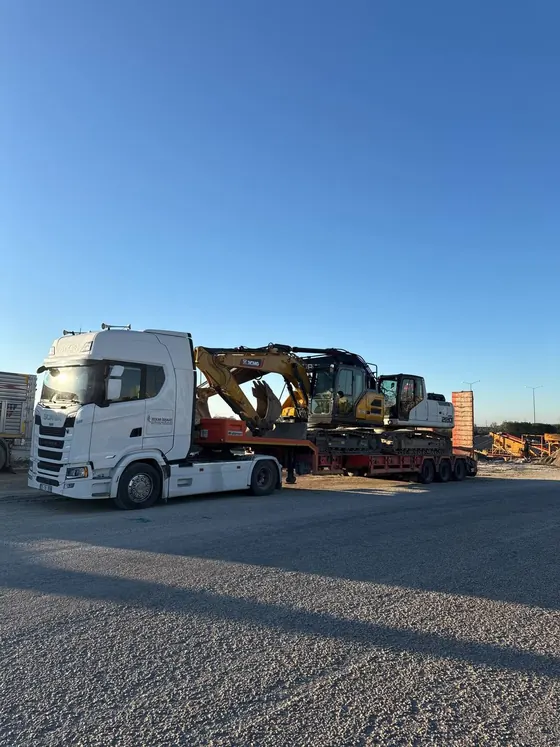 İş makinesi sahaya intikal ediyor - CMS Hafriyat