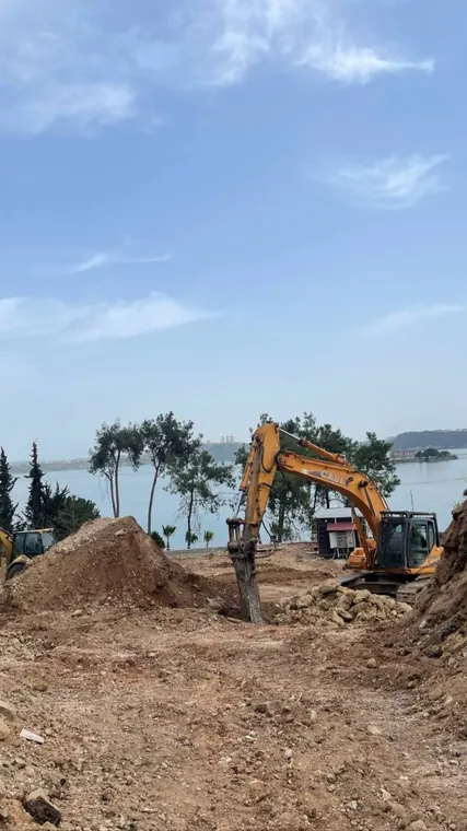 Açık alanda hafriyat ve yükleme - CMS Hafriyat